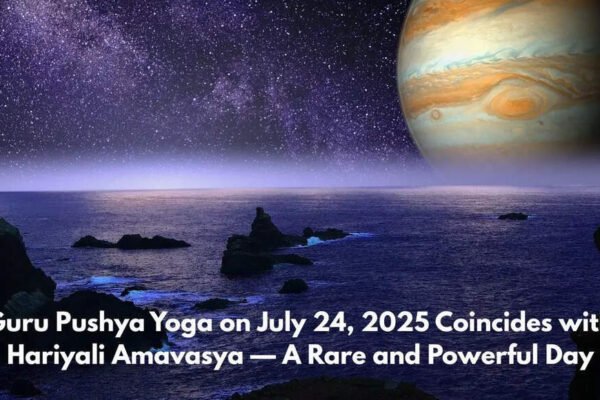Guru Pushya Yoga on July 24, 2025 Coincides with Hariyali Amavasya — A Rare and Powerful Day |