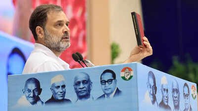 Rahul vs EC: Rahul Gandhi says poll body ‘obliterated and taken over’; claims at least 15 seats were rigged in Lok Sabha elections | India News